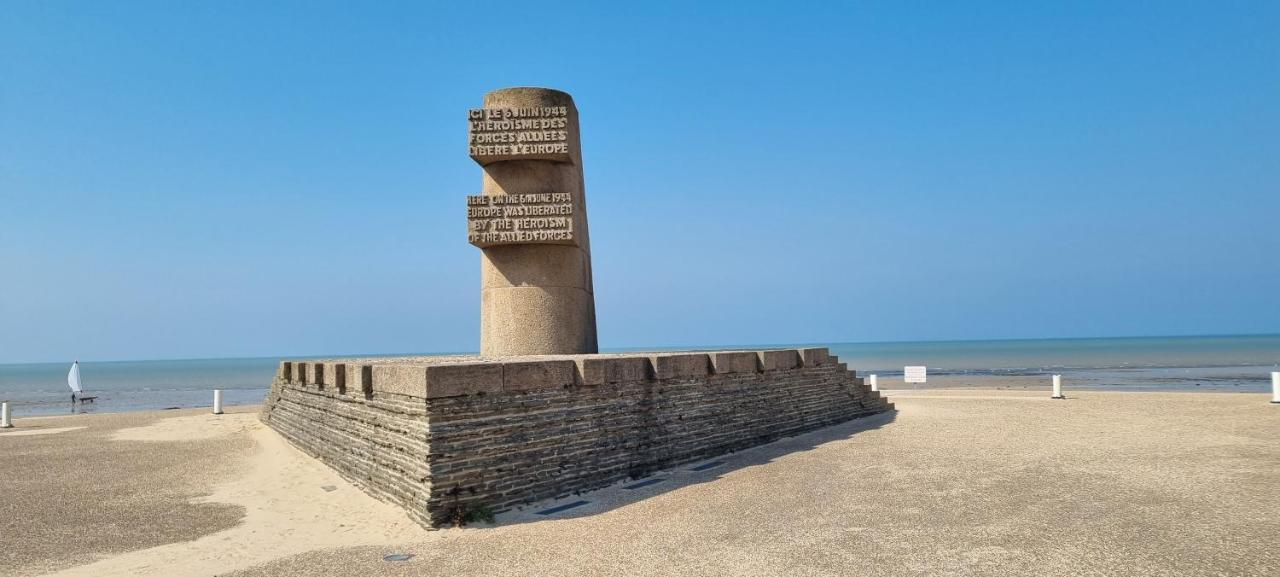 Maison De Vacances Bord De Mer Normandie Plage Du Debarquement Proche Caen Bernières-sur-Mer Exteriér fotografie